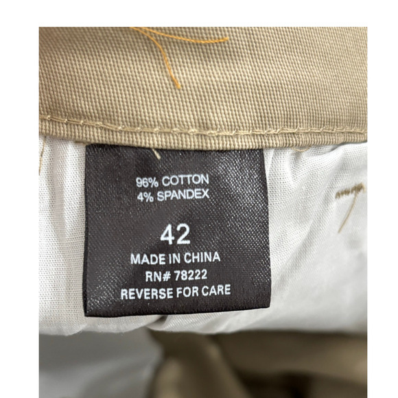 Blu Rock Men's Flex Stretch Cargo Shorts Khaki Size 42 - Picture 4 of 5